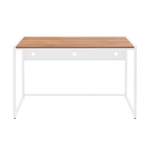 Стол письменный Rimini, белый, ЛДСП Орех, 120*65*75 фото 11