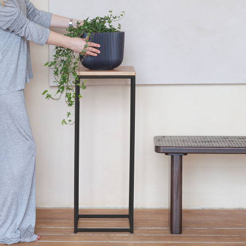 Столик для цветов TORI 80, черный