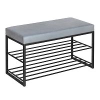 Обувница GARDA, черный, Light Blue