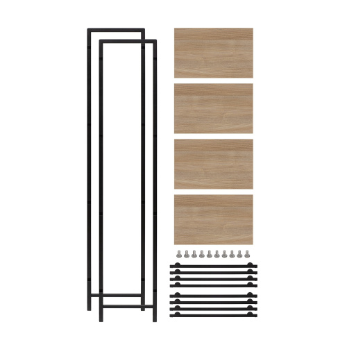 Стеллаж ALTO SMART, черный, ЛМДФ Дуб Каселла фото 5