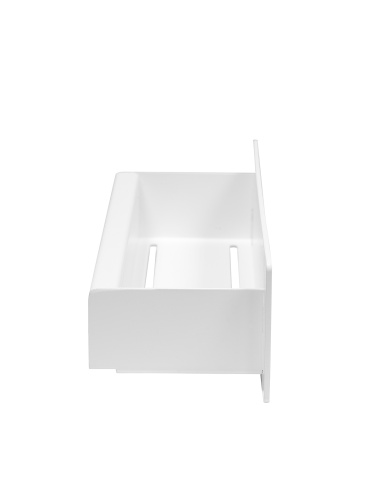 Полка настенная CASA, 30 см, белая фото 5