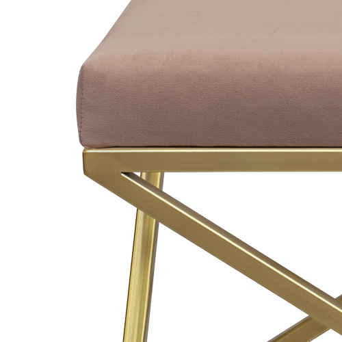 Банкетка ZUMA, золотая, Mocco, 110*40*45 фото 6