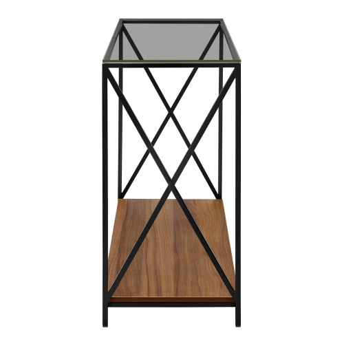 Консоль GARDA, столешница стекло, полка ЛДСП фото 9