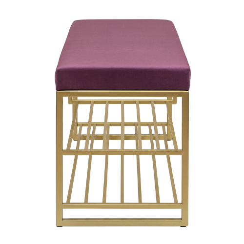 Обувница GARDA PLUS, золотая, Marsala, 85*40*52 фото 8