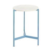 Столик кофейный ODRI, голубой/ЛДСП