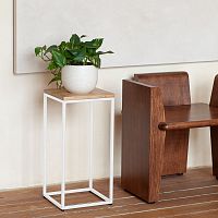 Столик для цветов TORI 60, белый