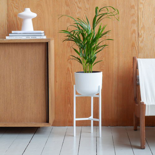 Подставка для цветов Trinity 40, белая фото 3