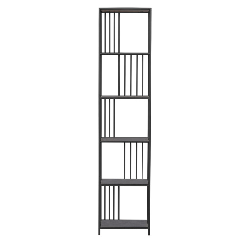 Стеллаж SOHO MINI, черный, ЛДСП Бетон темный фото 2