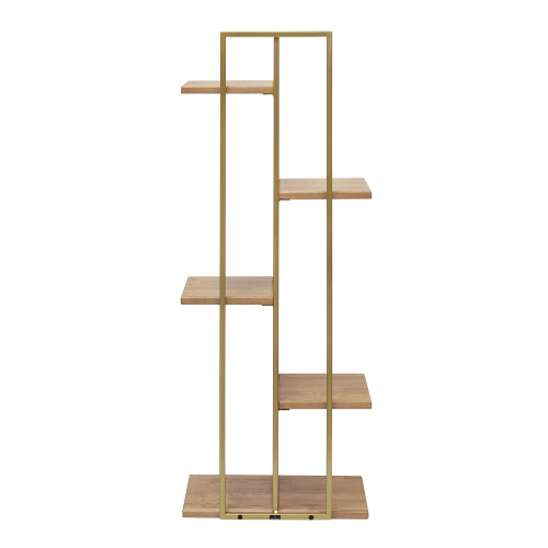 Cтеллаж Loft 6 MAX, золотой, 31,5*50*130 фото 7