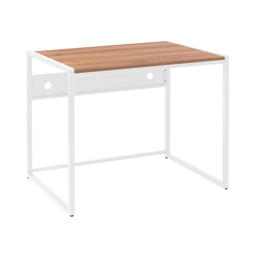 Стол письменный Rimini, белый, ЛДСП Орех, 90*65*75 фото 10