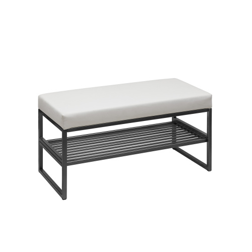 Банкетка RIMINI MINI, черный, Ivory, 85*40*45 фото 2