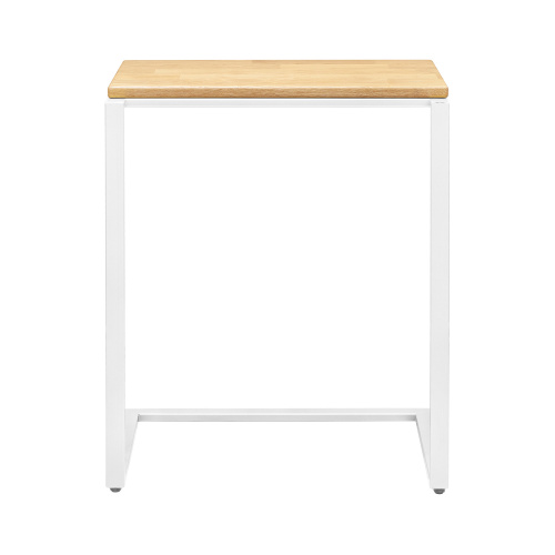 Столик кофейный приставной, белый 550 фото 2