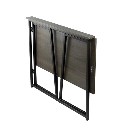 Стол складной SKANDI черный/дуб графит фото 5