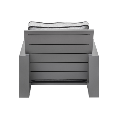 Набор садовой мебели KORFU / 3 предмета: 2 кресла, столик / серый (S2) фото 18