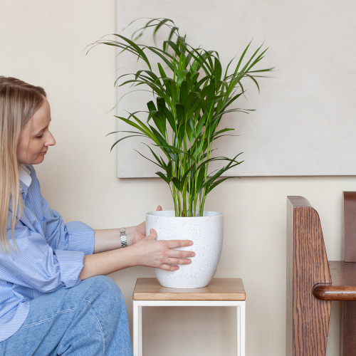 Столик для цветов TORI 40, белый фото 3