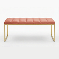 Банкетка ALBA, золотая, Salmon, Bulon