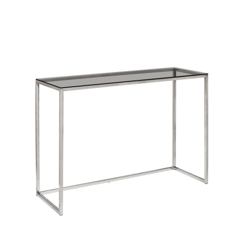 Консоль TORI, н/ж сталь, стекло, 110*40*82 фото 8