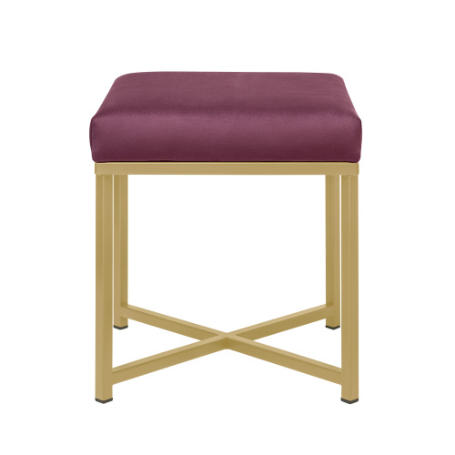 Пуф CRUZ, золотой, Marsala, 40*40*47 фото 2