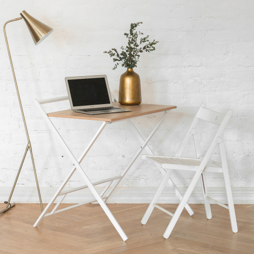 Стол складной компьютерный 60 см, дуб бардолино