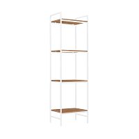 Стеллаж ALTO, белый, ЛДСП Робиния