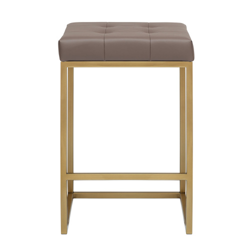 Стул полубарный SOHO, золотой, экокожа UMBRA фото 5