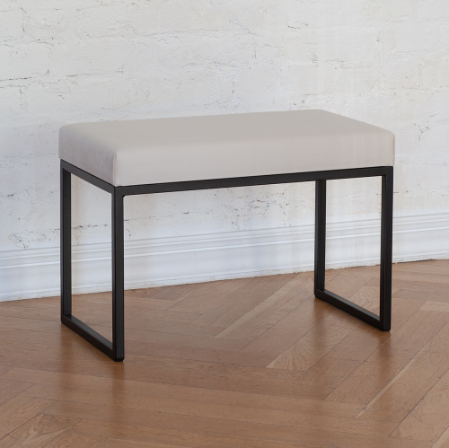 Банкетка ALBA SMART, черная, Ivory, 65*35*45 фото 2