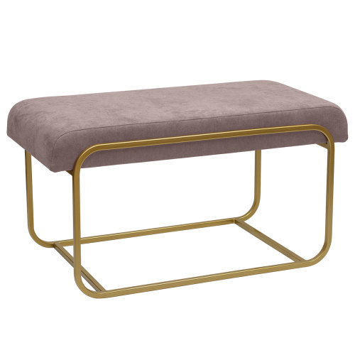 Банкетка SIENA MINI, золотая, CLAY, 81*42*44 фото 2