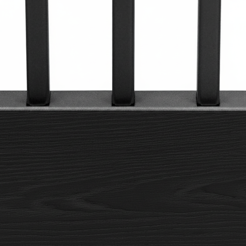 Стеллаж SOHO, черный, ЛДСП Черный Лес фото 4