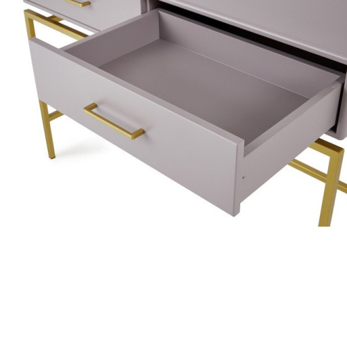 Консоль KARIN, золотая, МДФ LATTE, 110*40*80 фото 9