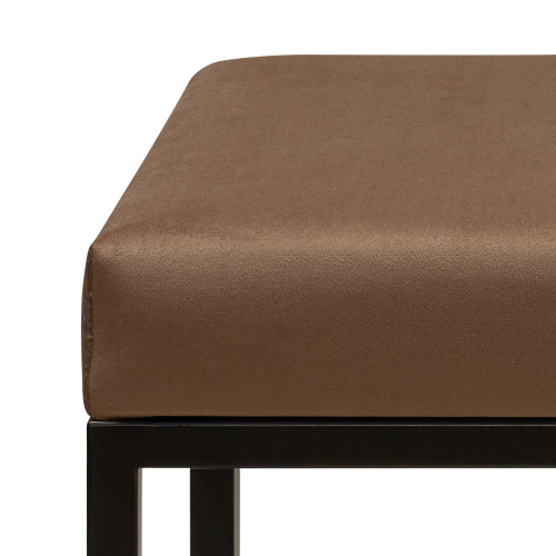 Банкетка ALBA SMART, черная, Mocco, 65*35*45 фото 7