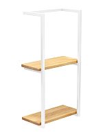 Полка навесная TWIN, белая