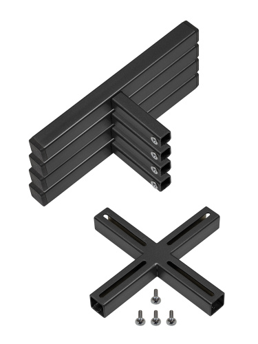 Подставка для цветов OXALIS SMART 20, регулируемая под кашпо, черная фото 17