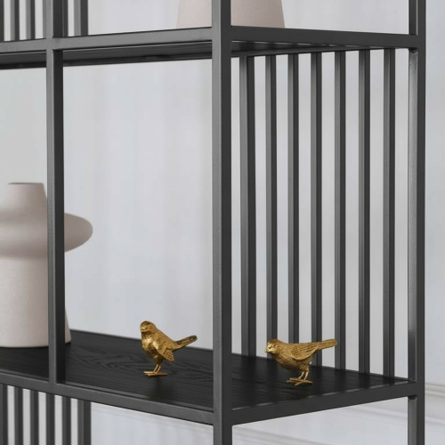 Стеллаж SOHO, черный, ЛДСП Черный Лес фото 7