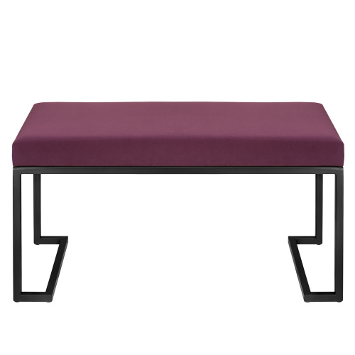 Банкетка OMEGA MINI, черная, Marsala, 85*40*45