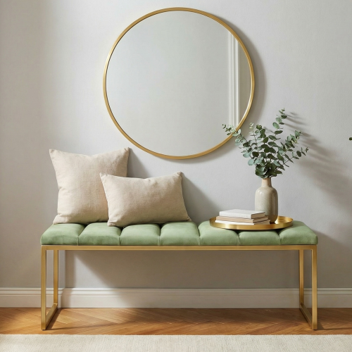 Банкетка ALBA, золотая, Apple, Bulon фото 3