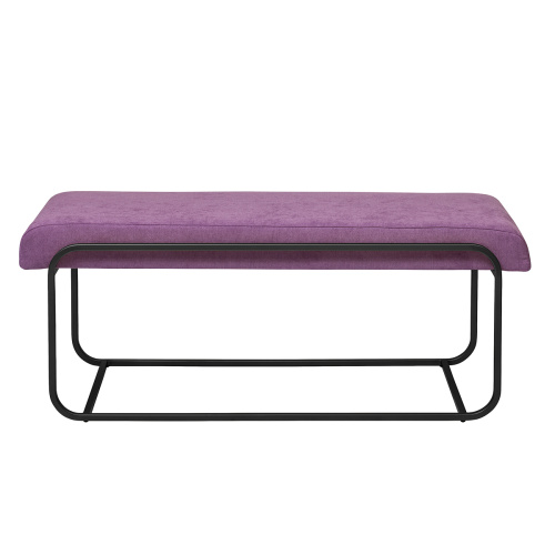 Банкетка SIENA, черная, LAVANDA, 108*42*44 фото 4