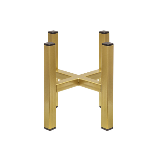 Подставка для цветов OXALIS SMART 20, регулируемая под кашпо, золотая фото 9