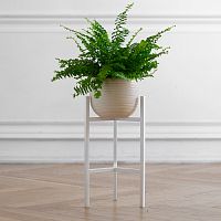 Подставка для цветов Trinity 40, белая