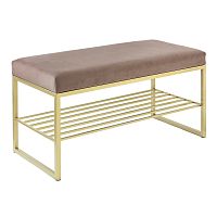 Банкетка RUBY MINI, золотой, Mocco