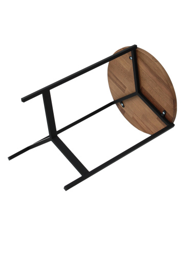 Столик кофейный ODRI, черный/дуб фото 16