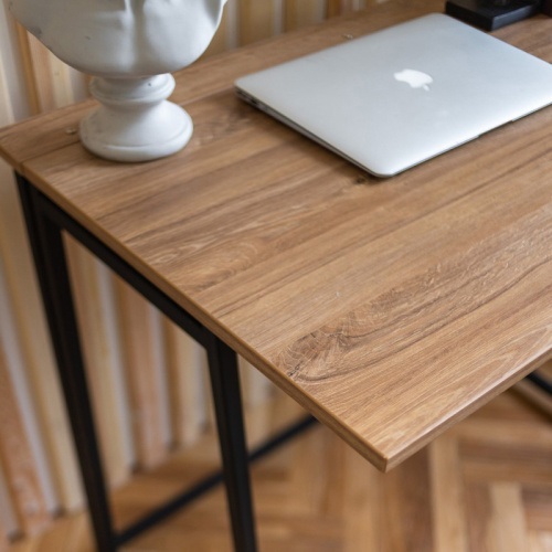 Cтол складной SKANDI, черный/дуб канзас фото 4