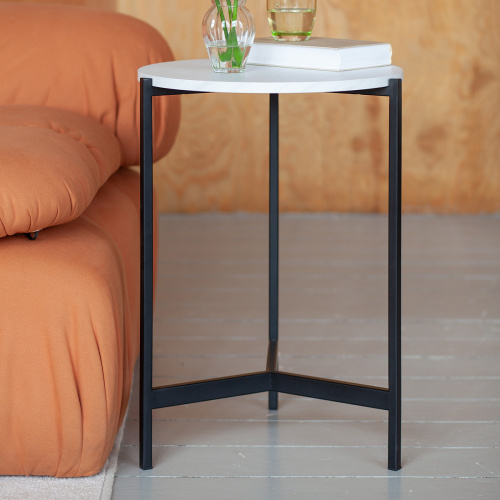 Столик кофейный ODRI, черный/ЛДСП, 43,5*43,5*60,5 фото 2