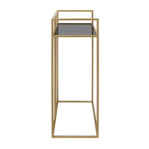 Консоль SOHO, золотая, тонированное стекло, 100*35*94 фото 9