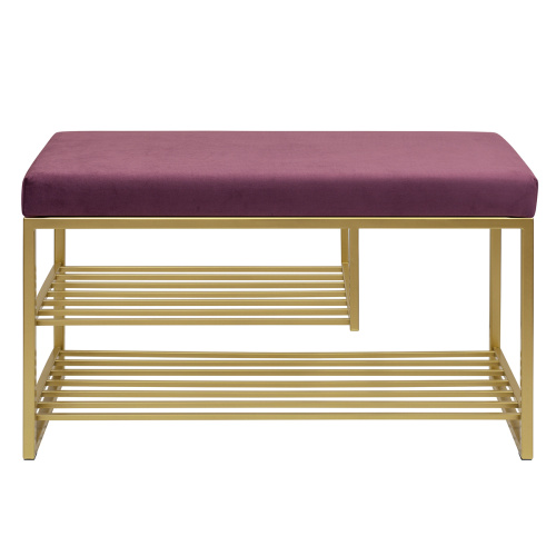 Обувница GARDA PLUS, золотая, Marsala, 85*40*52 фото 6