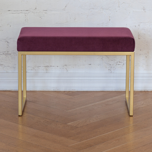 Банкетка ALBA SMART, золотая, Marsala, 65*35*45