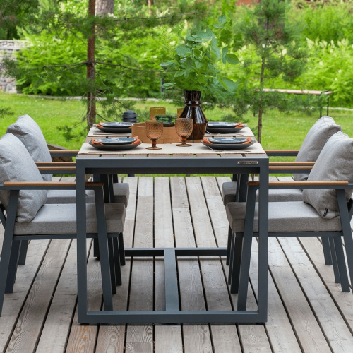 Садовая мебель SANTORINI / стол и 4 стула фото 3