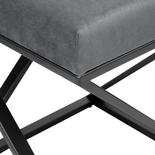 Пуф Chelsea, черный, Mouse Grey фото 3