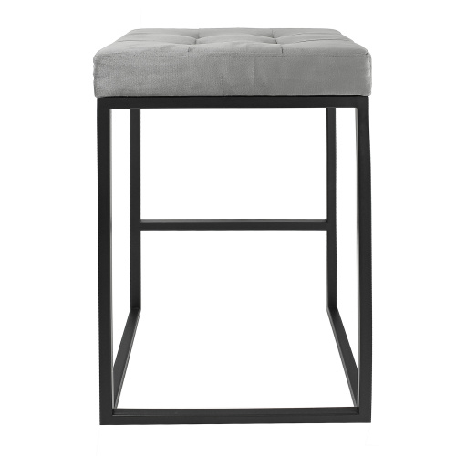 Стул полубарный SOHO, черный, серо-бежевый фото 5