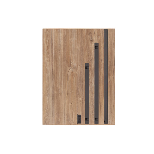 Стол обеденный SMART 900, черный, ЛДСП Дуб Канзас фото 5