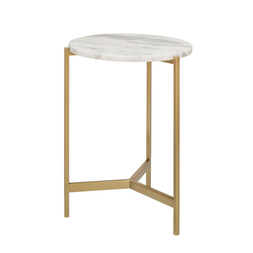 Столик кофейный ODRI, золотой/мрамор, 43,5*43,5*60,5 фото 7